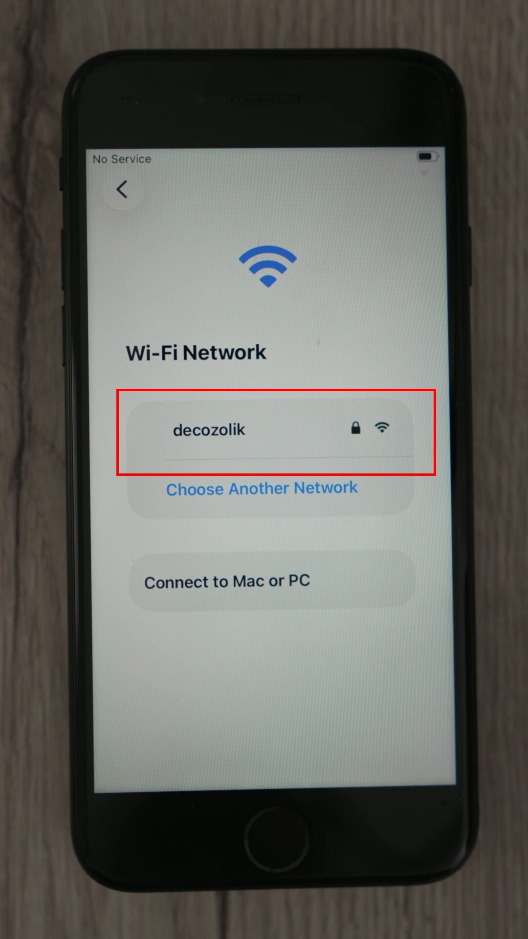 Wi-Fi selection