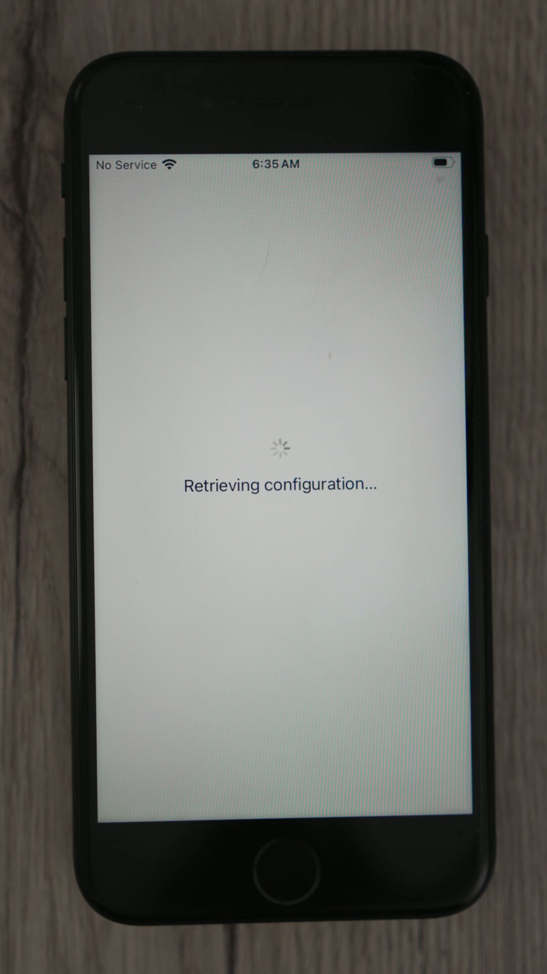 Retrieving configuration