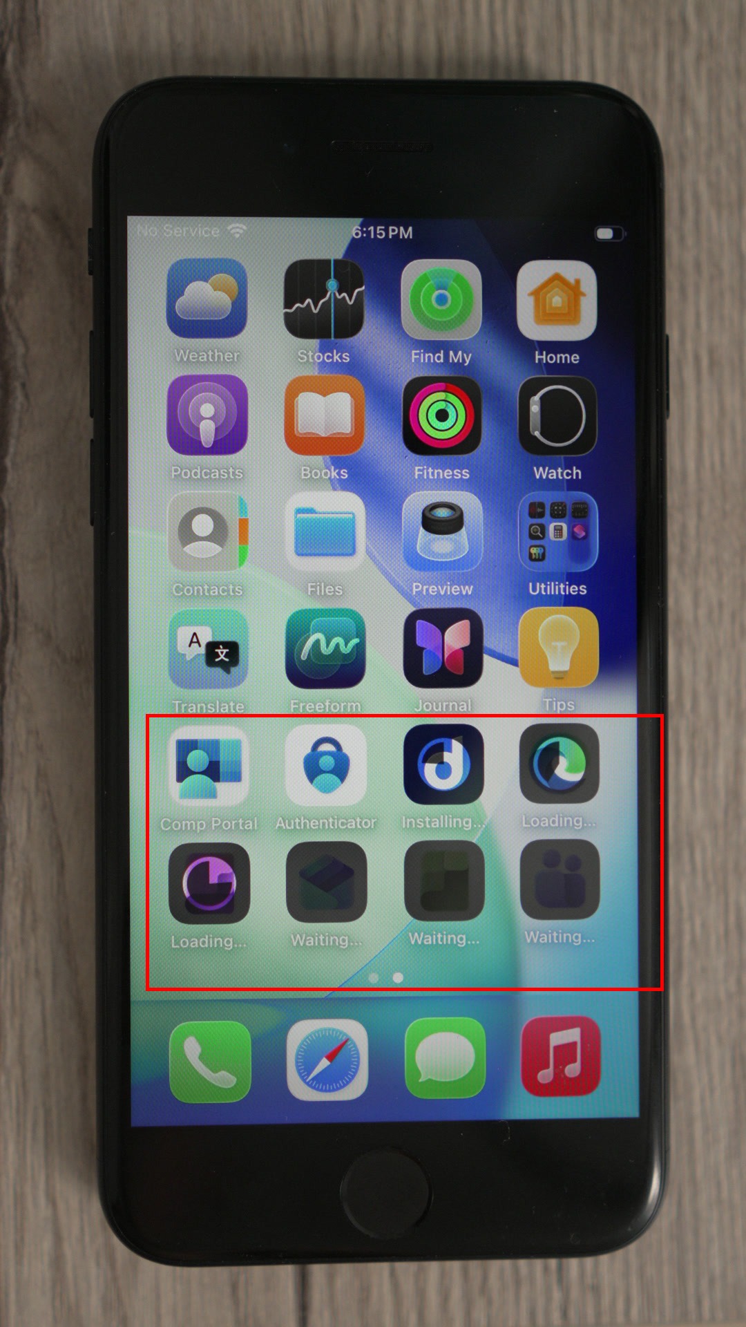 Apps downloading