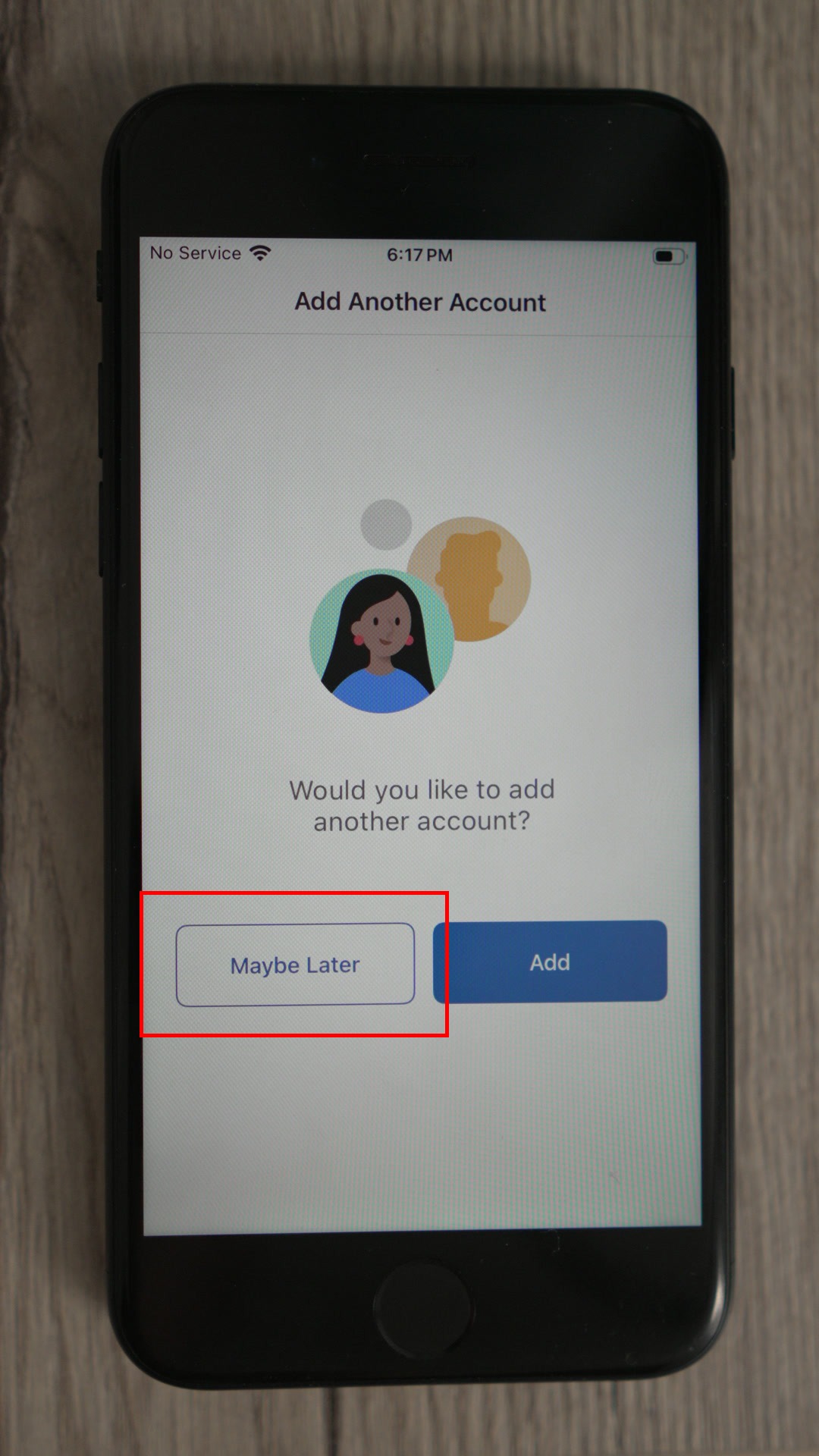 Add Another Account